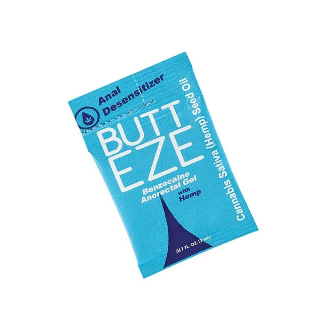 Lubricante Desensibilizante Butt Eze Anal 2 ml. - Dominame.cl Sex Shop online