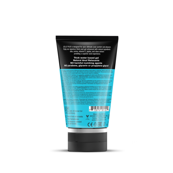 Lubricante Relajante Anal - Jelle Plus 120 ml. - lubricante anal - lubricante intimo - lubricador anal - sex shop - sexyshop - envios discretos - envios a todo chile