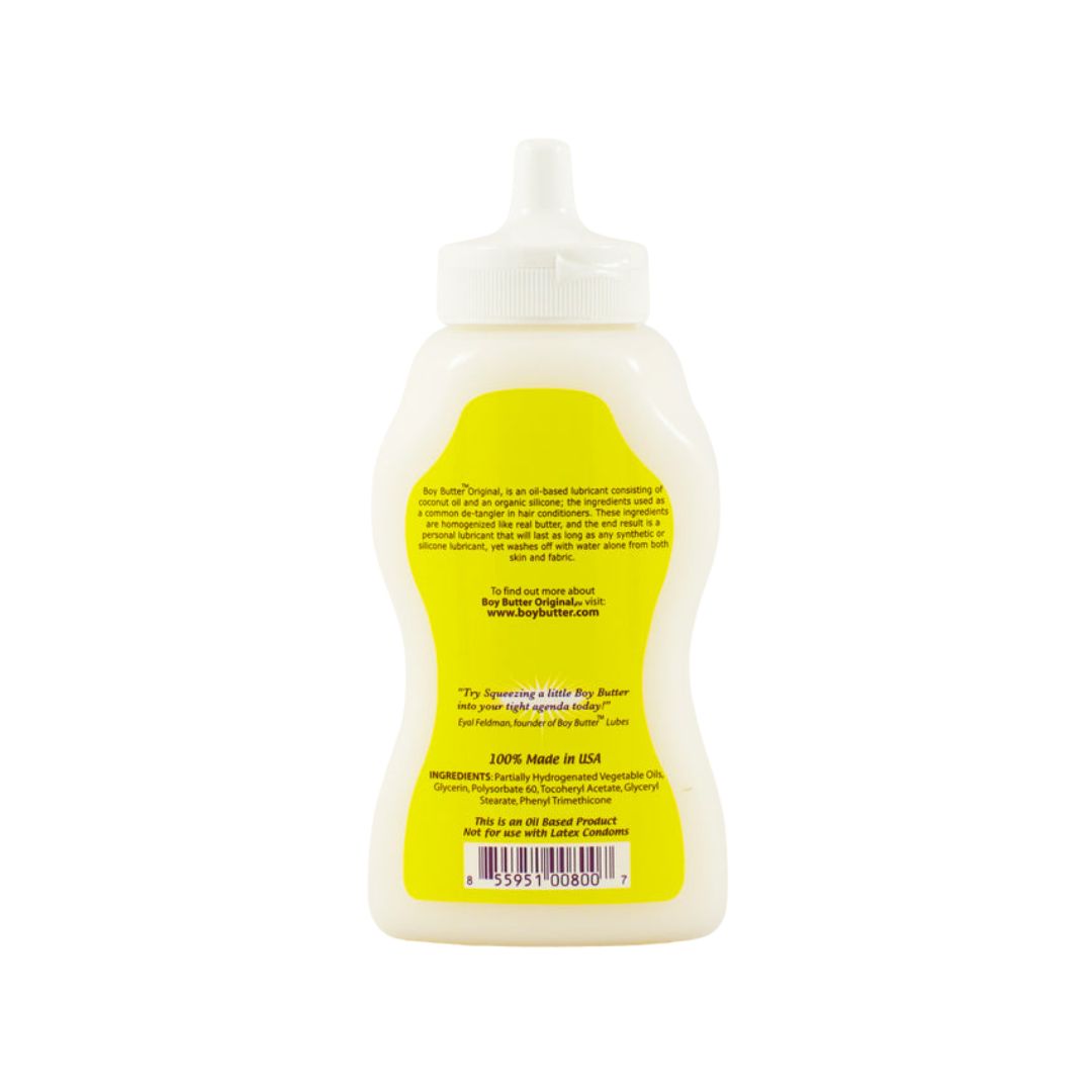 Lubricante a Base de Aceite - Boy Butter Original 266 ml. - Lubricantes Íntimos de Calidad Dominame.cl 11