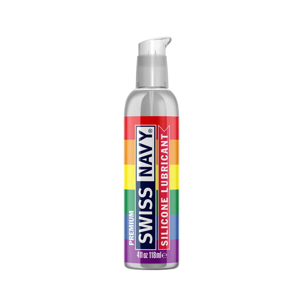 Lubricante a base de silicona - textura sedosa - base silicona - duradero - edición pride - mes del orgullo - producto especial - edición limitada - lubricante premium - swiss navy - lubricante anal - larga duración - sexshop - -dominame