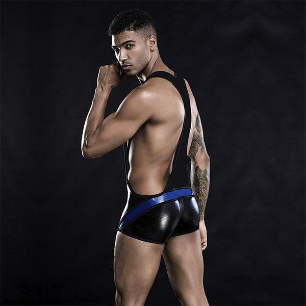 Luchador Sexyman Negro - JSY - disfraz hombre - lenceria masculina sexy - ropa erotica hombre