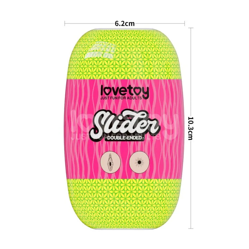 Masturbador slider doble vagina y ano