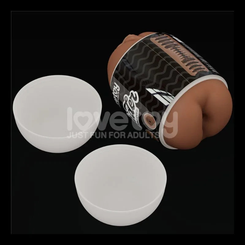 Masturbador slider doble vagina y ano