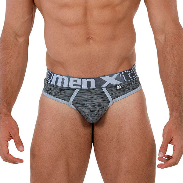 Microfiber Thongs Gray - tanga hombre - ropa interior masculina - lenceria hombre - calzoncillo