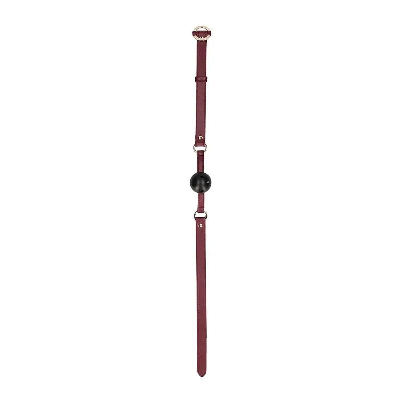 Mordaza Halo Burgundy de Ouch! - Ball Gag - Bondage - Sexshop Dominamecl