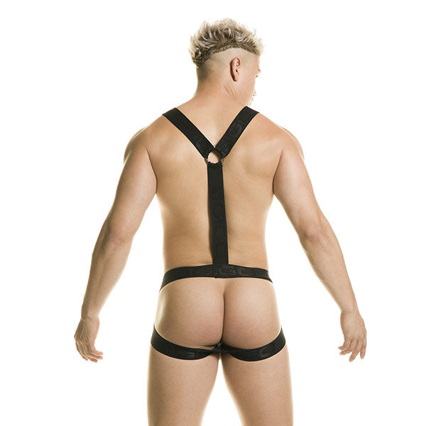 New Cautious Harness Black - arnes elasticado - lenceria sexy hombre