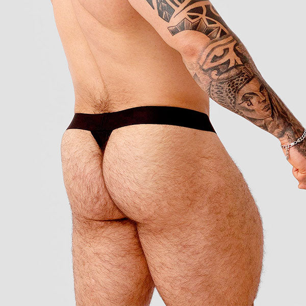 PREMIUM DESIERTO ONIX THONG - tanga masculina - lenceria de hombre - ropa interior sexy de hombre