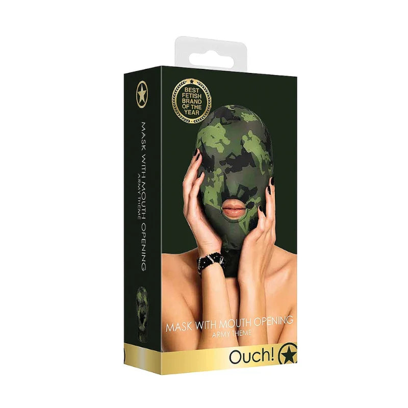 Pasamontañas militar coqueto de Ouch - masturbador para pene - Sexshop Dominame.cl