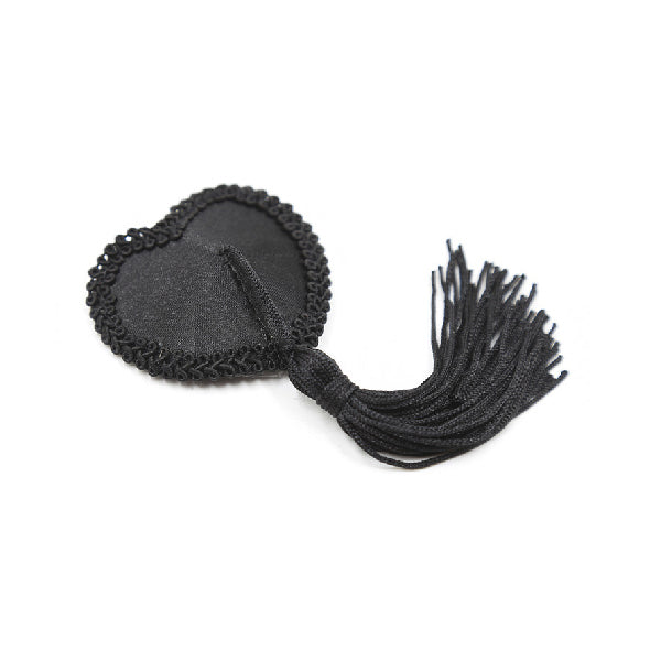 Pezoneras con borlas corazones - tapa peones - cubre pezones - cubierta de pezones - sexshop chile - fetiches - envios discretos a todo chile