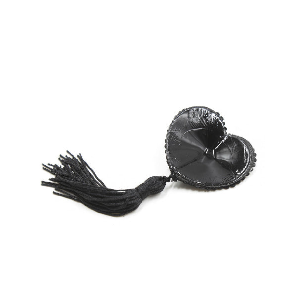 Pezoneras con borlas corazones - tapa peones - cubre pezones - cubierta de pezones - sexshop chile - fetiches - envios discretos a todo chile