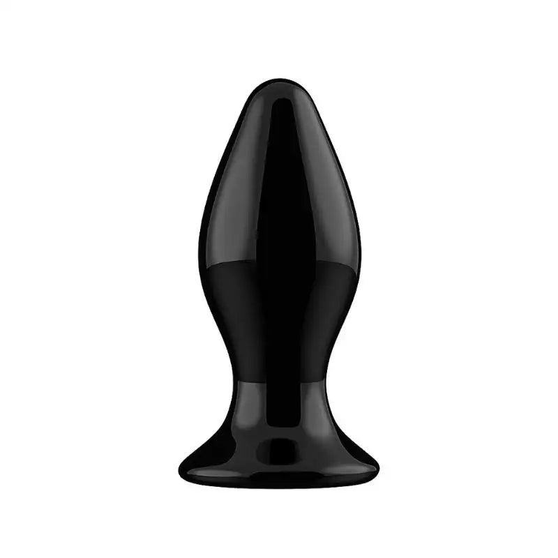 Plug Anal de Vidrio Vibrante Stretchy de Ouch - Dilatador anal vibrante de vidrio - Sexshop Dominame.cl