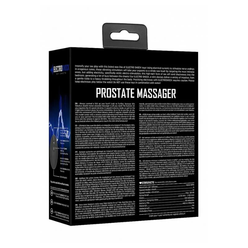 Prostatico electroshock de Ouch! - Estimulador prostata - punto p - Sexshop Dominame.cl