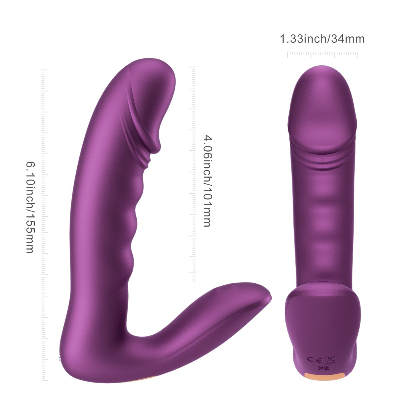 Rora 2 vibrador dual con movimiento de Honey Play Box - vibradores - vibrador a distancia - juguetes sexuales