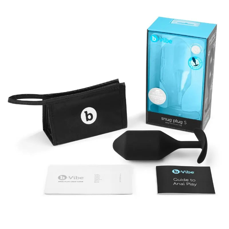 B-Vibe Snug Plug 5 - Black