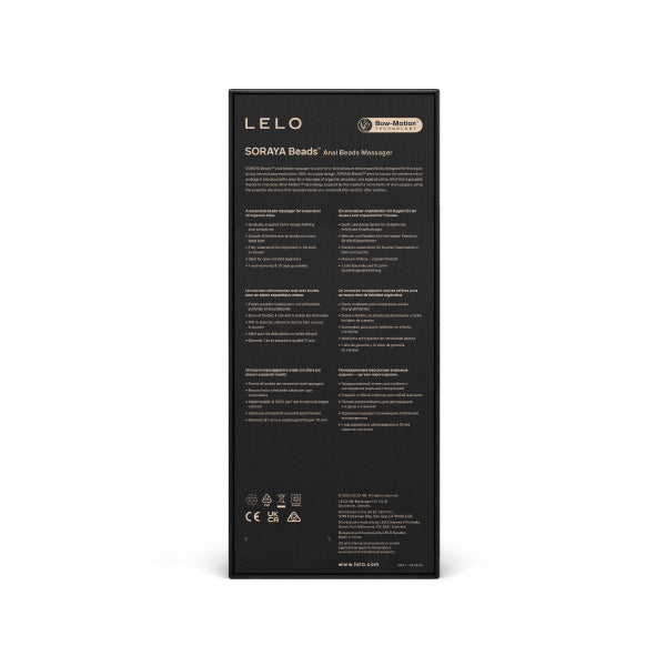 Soraya beads - LELO - vibrador - juguetes sexuales vibradores -vibrador anal sonico - Sex shop Dominame.cl