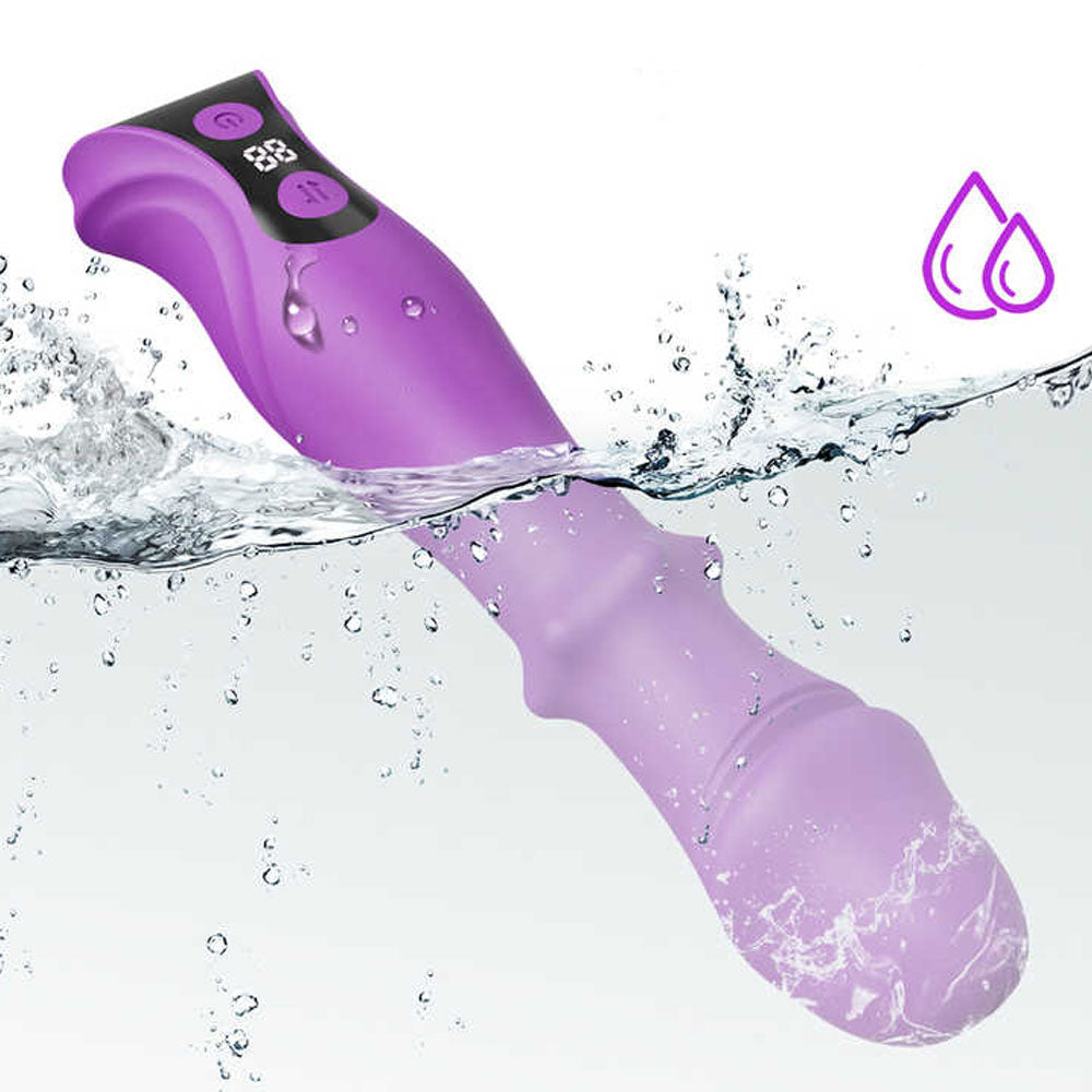 Vibrador con movimiento amatista - dominame - vibrador online - vibradores clitoris - vibrador sexual - vibrador femenino - Sex shop Dominame.cl