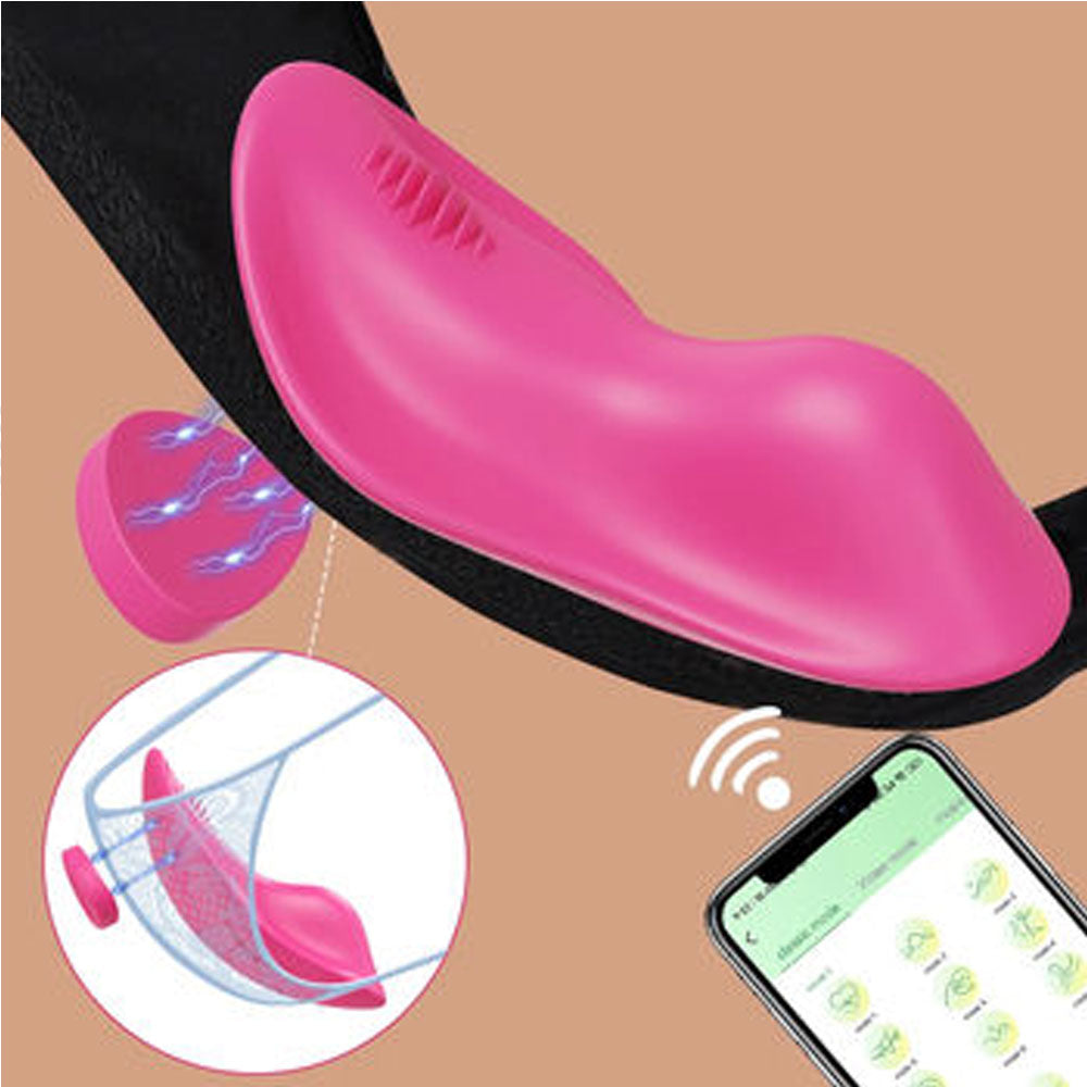 Vibrador de calzon con app - dominame - Vibrador de calzon con app - calzon vibrante - calzon vibrador mujer - Sex shop Dominame.cl
