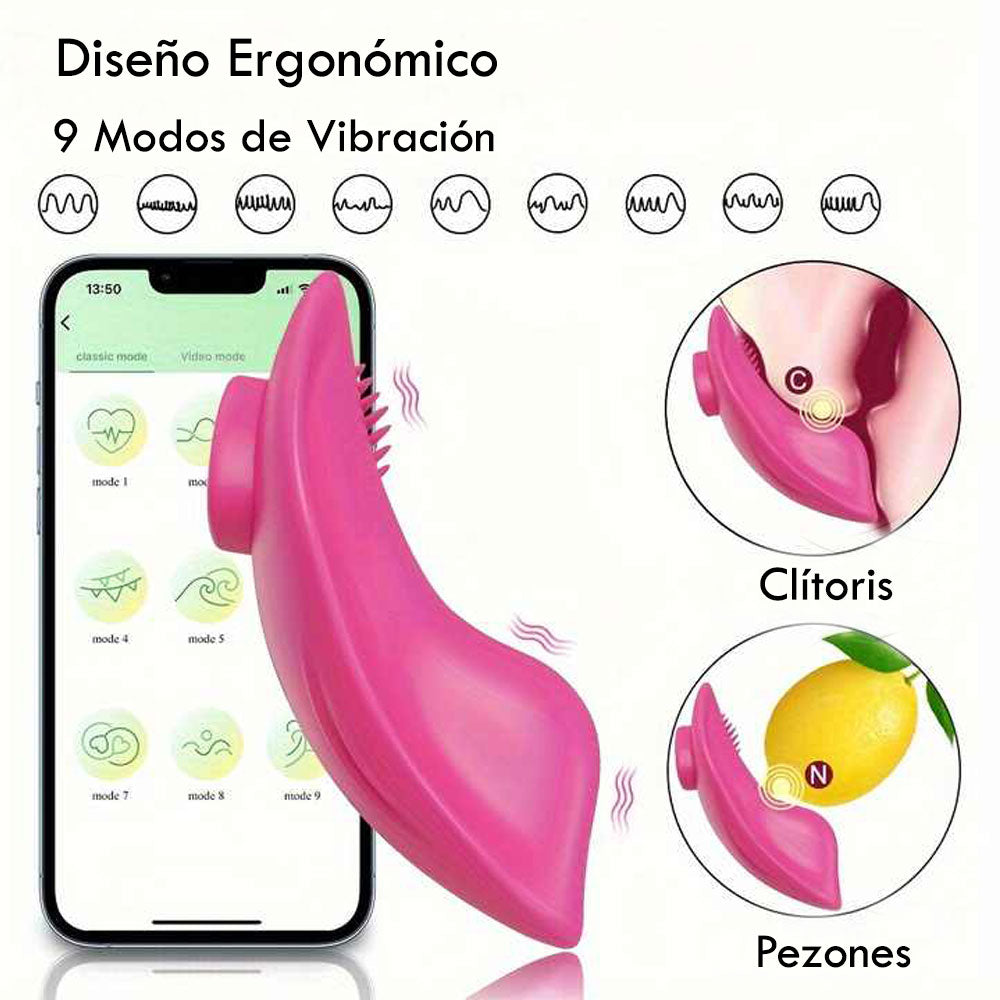 Vibrador de calzon con app - dominame - Vibrador de calzon con app - calzon vibrante - calzon vibrador mujer - Sex shop Dominame.cl