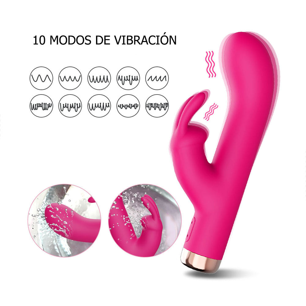 Vibrador lola bunny - dominame - juguetes sexuales vibradores - vibrador conejo - vibrador de mujer - vibrador conejo - Sex shop Dominame.cl