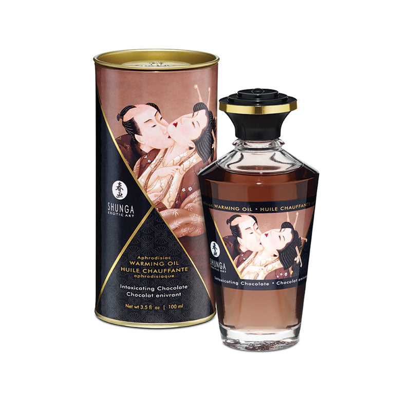 Aceite Afrodisiaco con Efecto Térmico y Comestible - 100ml. - Shunga - Cosmética Erótica 