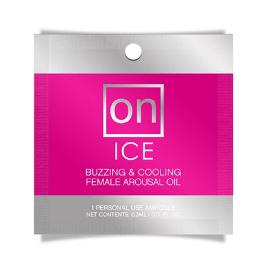 Aceite Estimulante de Clítoris - ON for her ICE (Sachet) - Sensuva - Sexshop dominame.cl