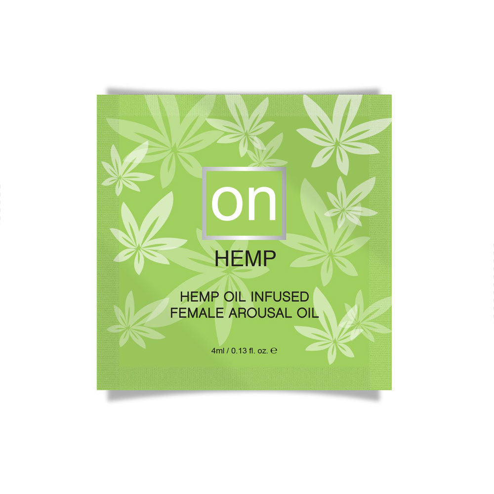 Aceite Estimulante de Clítoris con Aceite de Cáñamo Sachet - Sensuva - Cosmetica Erotica
