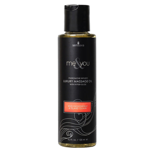 Aceite de Masaje Me & You - Con Feromonas - 125ml. - Sensuva - Sex shop dominame.cl 