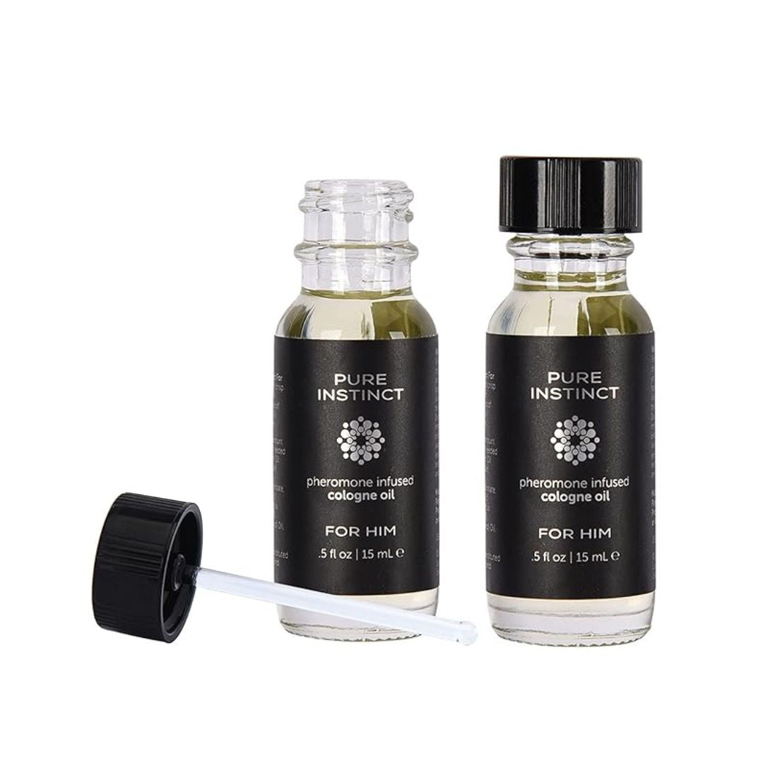 Aceite perfumado con feromona pure instinct para el 15ml. - feromonas masculinas - feromonas para hombre  - Perfume afrodisiaco - Perfume para seducir - perfume de feromonas - feromonas en aceite - aceites perfumados - sexshop Chile - envios discretos