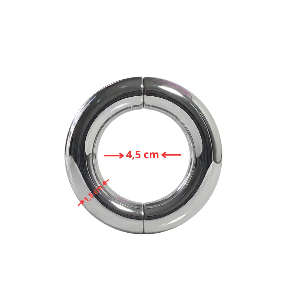 Anillo metalico - cockring - bdsm - potencia la ereccion - mejor tamaño - anillo para el pene - anillo imantado - fiestas swingger - anillo erector 