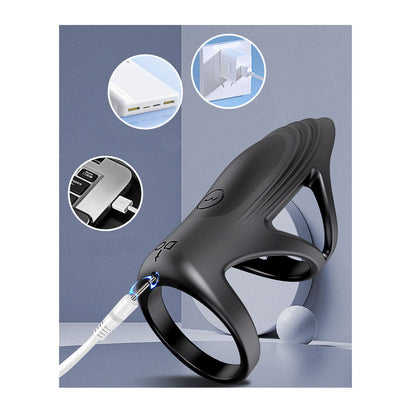 Anillo vibrador centinela  - dominame - anillos para el pene - anillo vibrador - anillo vibrador para clitoris - anillo vibrador recargable - Sex shop Dominame.cl