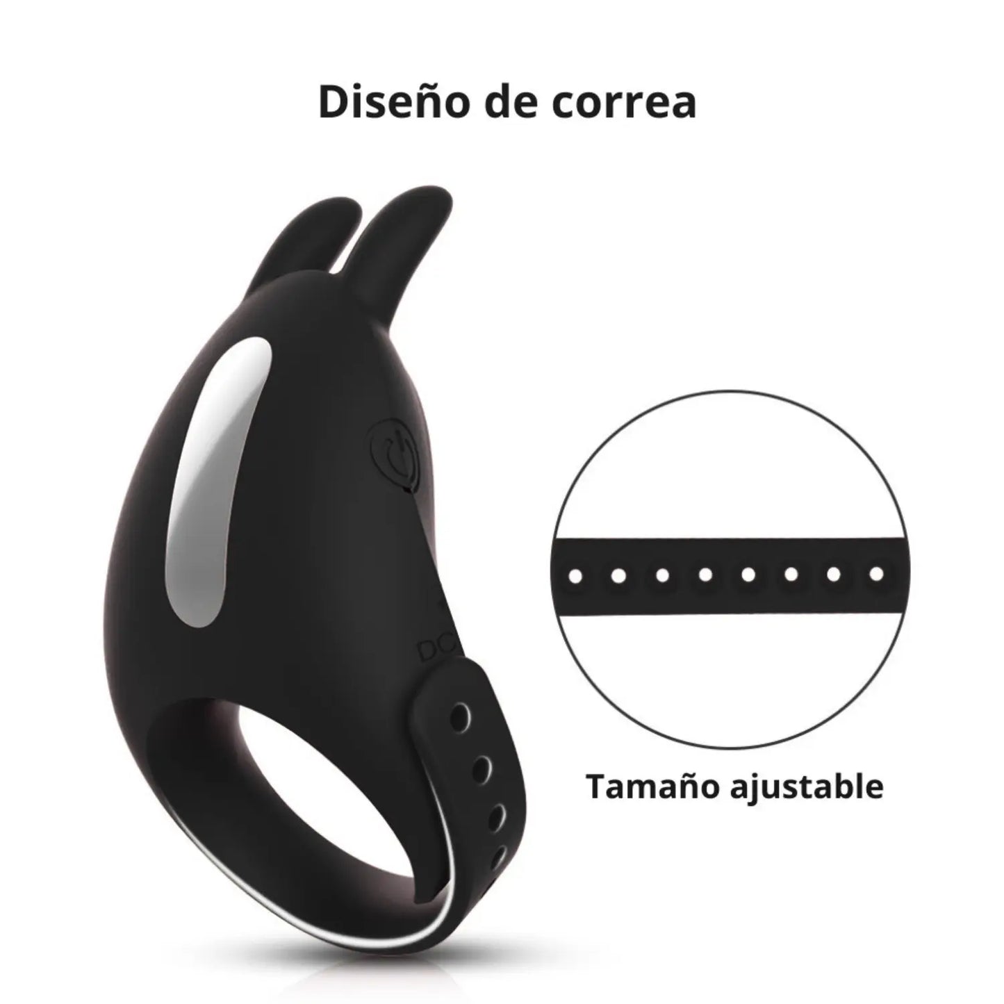 Anillo vibrador sky - dominame - anillo de vibraciones - anillo para pene - anillo sexual - anillo vibrador potente - juguete para parejas - mejorar ereccion con vibrador - vibrador -  sex shop dominame.cl
