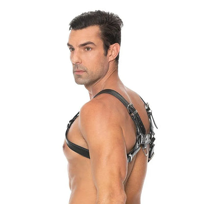 Arnes de pecho bulldog - negro - de Ouch! - kynk - Bondage - Sexshop Dominame.cl 