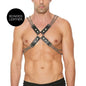 Arnes de cadenas O-Ring - Burgundy de Ouch! - Chain And Chain Harness - Bondage - Sexshop Dominame.cl
