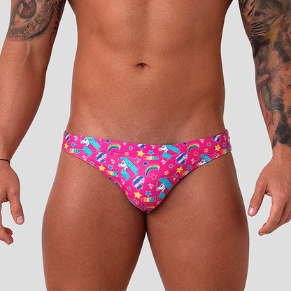 BAÑADOR UNICORNIOS - traje de baño - sunga de baño - calzoncillo para bañador