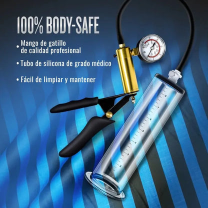 Bomba al Vacío Performance VX6 de Blushlove - bomba para erecciones de pene   - BL-06301 - Sex shop dominame.cl 