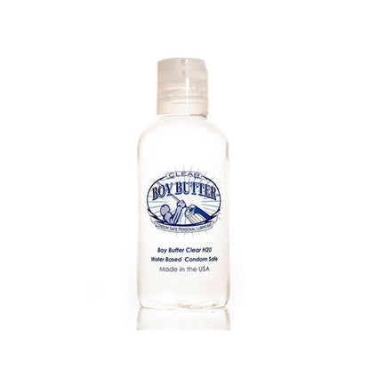 Boy Butter Lubricante a Base de Agua - Clear Formula 118 ml. -Lubricantes Íntimos de Calidad Sexshop Dominame.cl