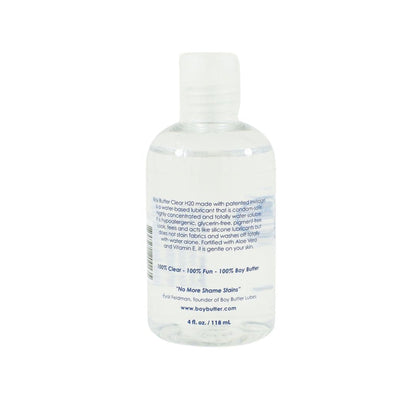 Boy Butter Lubricante a Base de Agua - Clear Formula 118 ml. -Lubricantes Íntimos de Calidad Sexshop Dominame.cl