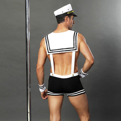 Capitán Sensual - JSY - disfraz erotico - traje de fantasia sexual - conjunto ropa erotica - cosplay