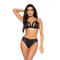 Conjunto de dos piezas Wet look de Mapalé - Ropa interior femenina - lencerias sexys - sex shop