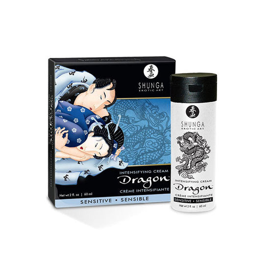 Crema Intensificadora Para Parejas - Dragón (Suave) - 60ml. - Shunga - Sexshop - Tienda Online