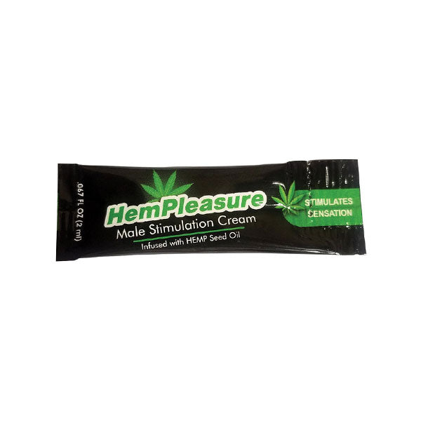 Crema de Excitación Hempleasure (Sachet) estimulante sensibilizante body action sex shop