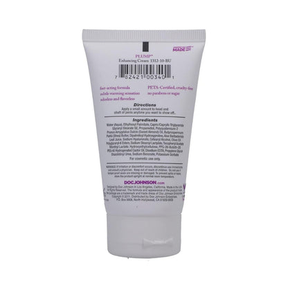 Crema Potenciadora Para Pene Gruesa y Grande - Plump 56 gr. - potenciador de ereccion - ereccion mas grande - mejora ereccion - sex shop - envios discretos
