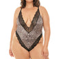 Curvy Teddy de Leopardo Jolene - lenceria sexies para mujer - body sexy