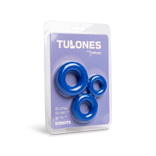 Pack Anillos Erectores Donuts - dominame.cl - sexshop - domíname 