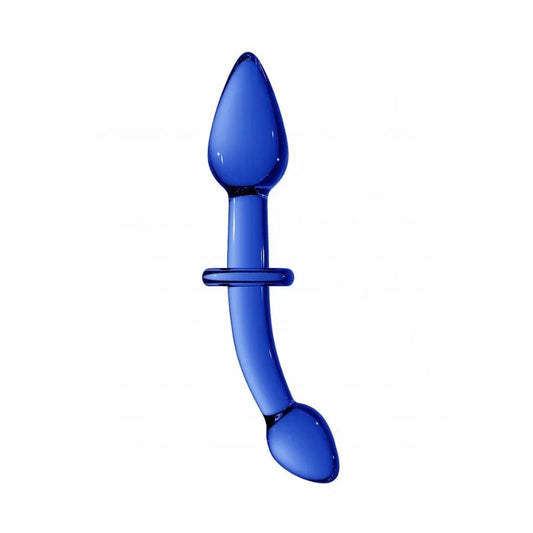 Dildo-plug Chrystalino Azul de Ouch! - Estimulador prostata - punto p - Sexshop Dominame.cl