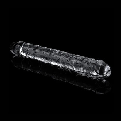 Dildo Doble - Transparente - Lovetoy - consolador realista - doble - LV310018 -Sexshop - dominame