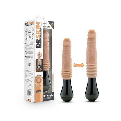 Dildo - Dr Knight - Vibrador - dr skin - blush - recargable - dildo realista - sexshop - dominame - BL 52213