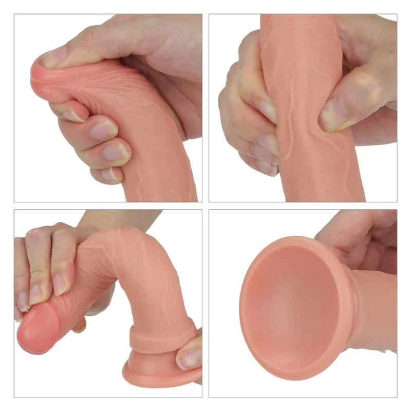 Dildo - Nature Cock - Lovetoy -Dildo Silicona - LV4002F -Sexshop - dominame