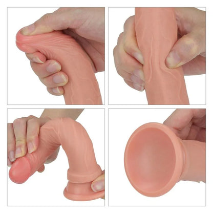 Dildo - Nature Cock - Lovetoy -Dildo Silicona - LV4002F -Sexshop - dominame