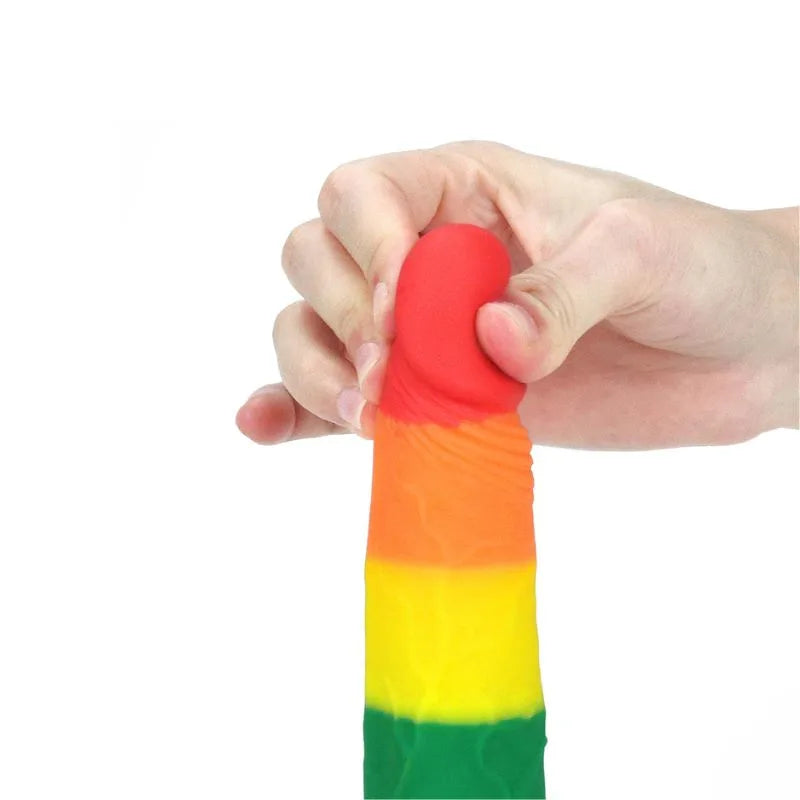 Dildo Pride - Lovetoy - Consolador pride - LV410025 - Sexshop -  dominame